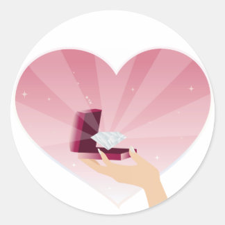 Adesivo Redondo Box Diamond