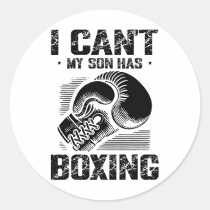Adesivo Redondo Boxday Love Boxing Treinador Coach Fighter 4