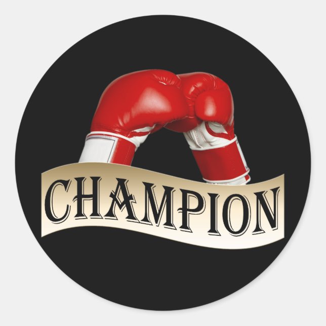 ADESIVO REDONDO BOXE (Frente)