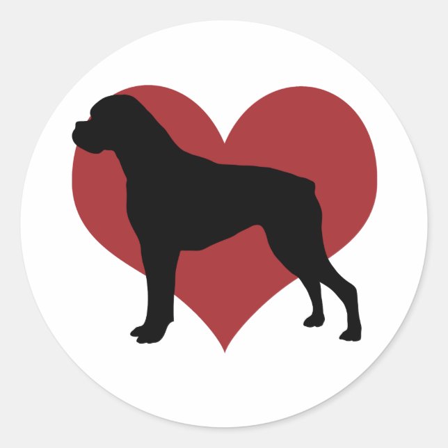 Adesivo Redondo Boxer (Frente)