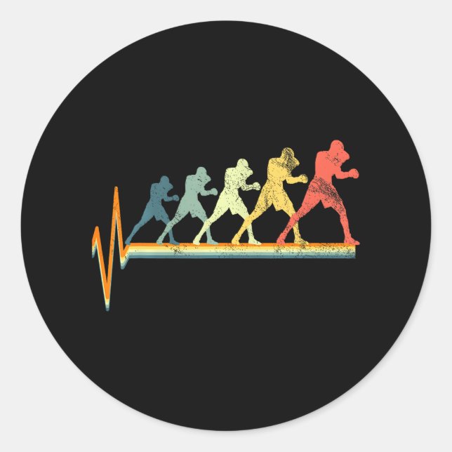 Adesivo Redondo Boxer Boxer Love (Frente)