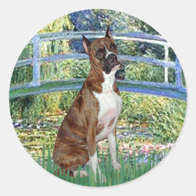 Adesivo Redondo Boxer (br5) - Ponte (Frente)