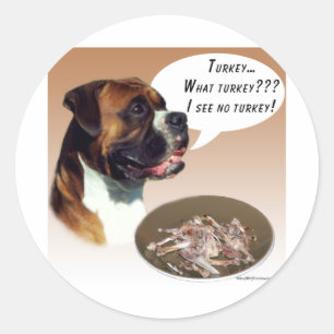 Adesivo Redondo Boxer Turquia