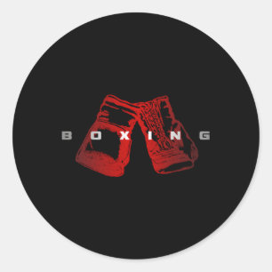 Adesivo Redondo Boxing