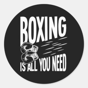 Adesivo Redondo Boxing é tudo o que você precisa