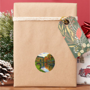 Adesivo Redondo Braço de Jeugena, Autumn,