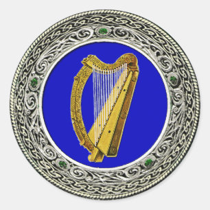 Adesivo Redondo Braços de Ireland