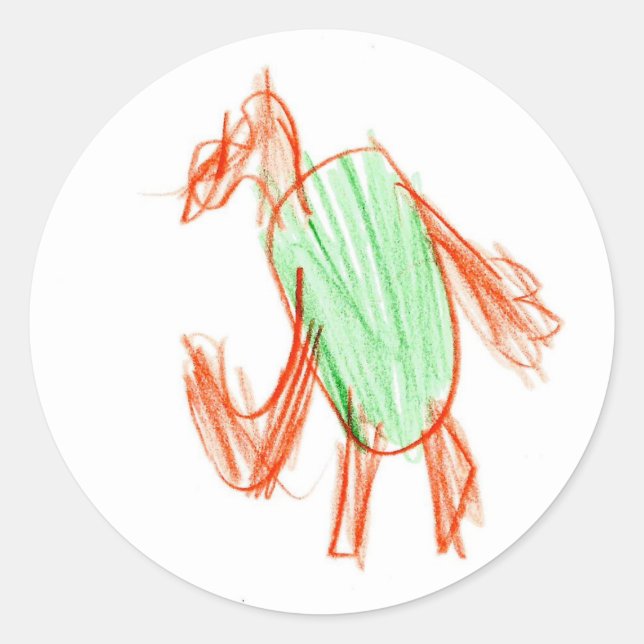 Adesivo Redondo Braden: Vinheta Circular (Frente)