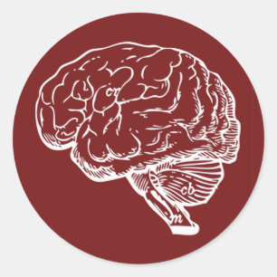 Adesivo Redondo Brainiac