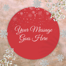 Branca de Neve Mensagem de Natal Personalizada