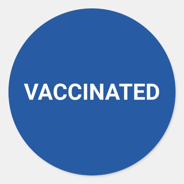 Adesivo Redondo Branco, branco-branco, simples e personalizável (Frente)