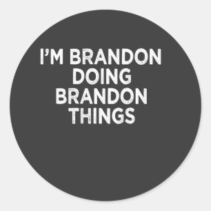Adesivo Redondo Brandon 