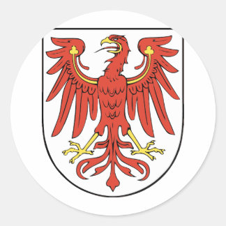 Adesivo Redondo Brasão Brandenburgo