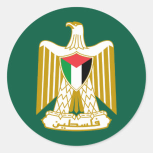 Adesivo Redondo brasão de armas símbolo emblema bandeira águia do