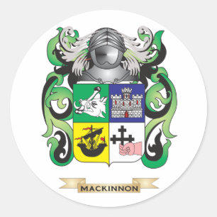 Adesivo Redondo Brasão de MacKinnon (crista da família)