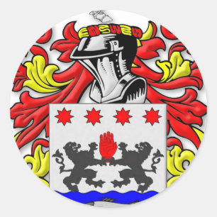 Adesivo Redondo Brasão de McKeon