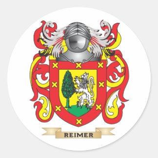Adesivo Redondo Brasão de Reimer (crista da família)