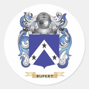 Adesivo Redondo Brasão de Rupert (crista da família)