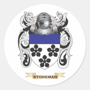 Adesivo Redondo Brasão de Stoneman (crista da família)