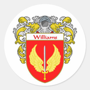Adesivo Redondo Brasão de Williams (envolvida)