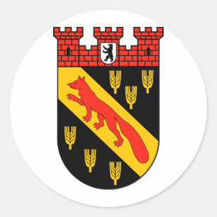 Adesivo Redondo Brasão Reinickendorf