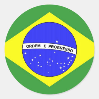 ADESIVO REDONDO BRASIL