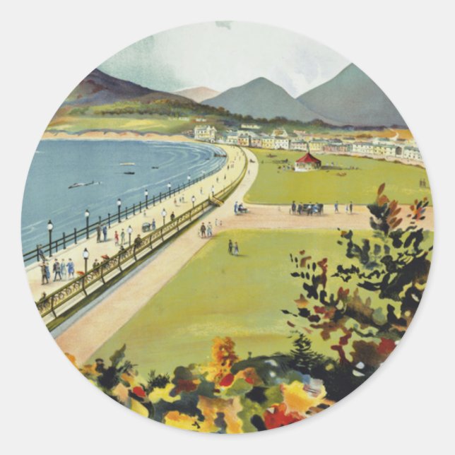 Adesivo Redondo Bray ~ para melhores feriados (Frente)