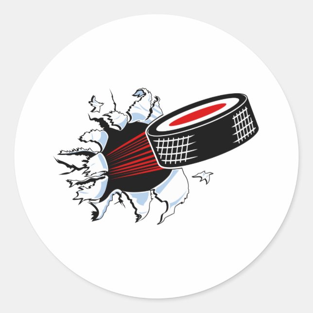 Adesivo Redondo Breakthru Hockey Puck (Frente)