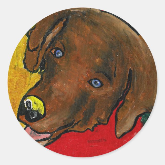 ADESIVO REDONDO BRENNAN STICKERS (Frente)