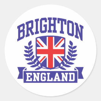 Adesivo Redondo Brighton Inglaterra