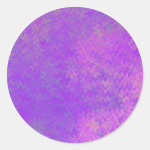 Adesivo Redondo Brilhante Violeta Marbled Artsy