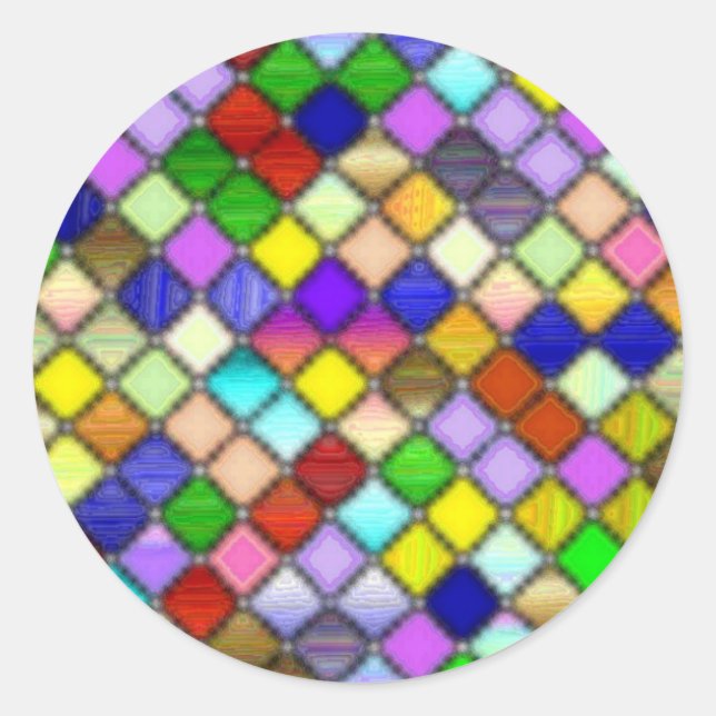 Adesivo Redondo Brilho do Devine (Frente)