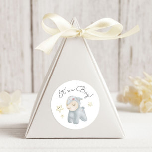 Adesivo Redondo Brinquedo de pelúcia, bonitinho.