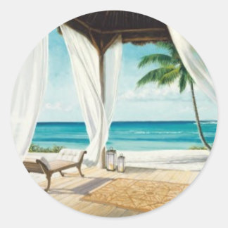 Adesivo Redondo brisa marinha