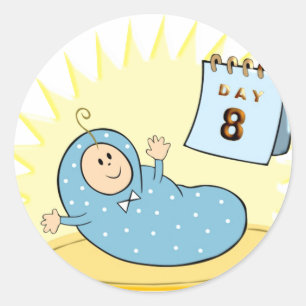 Adesivo Redondo Brit Milah