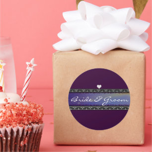 Adesivo Redondo Brito e Sun Rays Vellum e Bordas