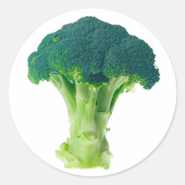 Adesivo Redondo Broccoli (Frente)