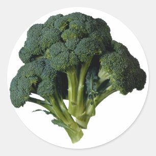 Adesivo Redondo Broccoli