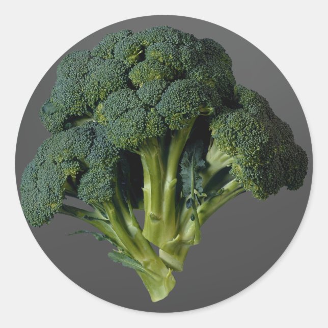 Adesivo Redondo Broccoli (Frente)