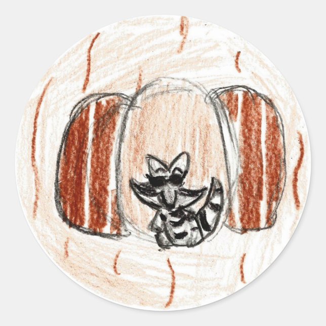 Adesivo Redondo Brooke: Round Sticker (Frente)