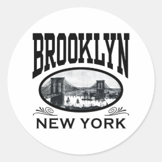Adesivo Redondo Brooklyn