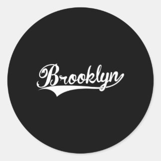 Adesivo Redondo Brooklyn Swoosh S