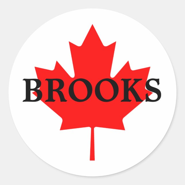 ADESIVO REDONDO BROOKS (Frente)