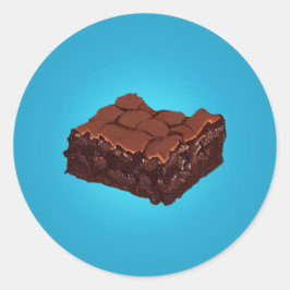 Adesivo Redondo Brownie