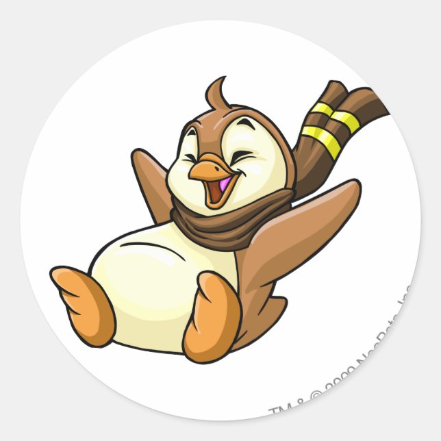 Adesivo Redondo Bruce Brown (Frente)