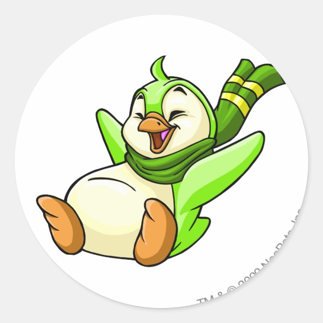 Adesivo Redondo Bruce Green (Frente)