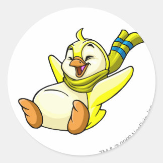 Adesivo Redondo Bruce Yellow