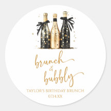 Brunch e Bubbly Champagne Festa de Aniversário Bru