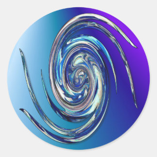 Adesivo Redondo Bruxa d'água