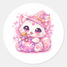 Bruxa Kawaii da Poção Kitty 